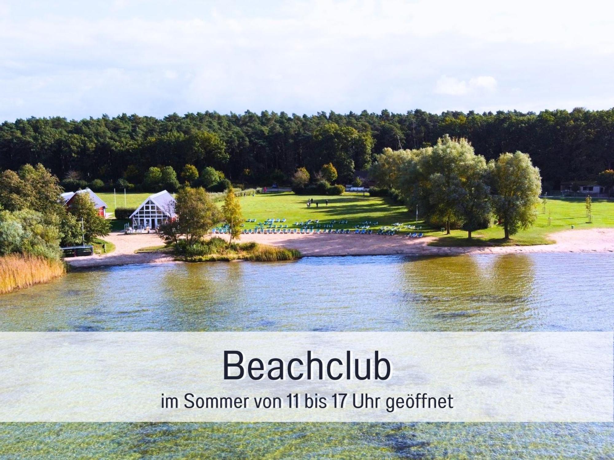 Strandhaus Mathea - Ruhige Lage Direkt Am Fleesensee - Parkplatz, Kamin, Sauna - Familienfreundlich Unter Göhren 外观 照片