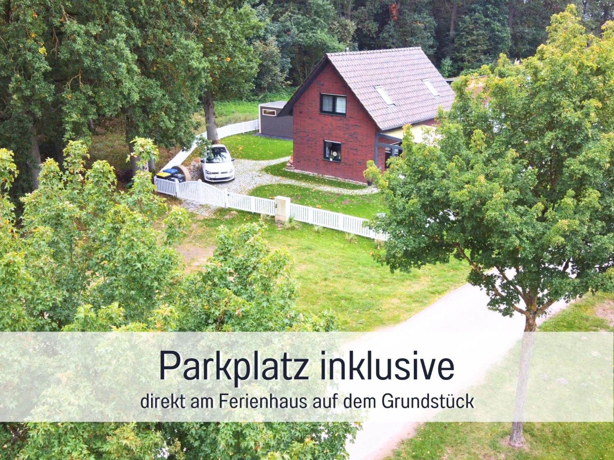 Strandhaus Mathea - Ruhige Lage Direkt Am Fleesensee - Parkplatz, Kamin, Sauna - Familienfreundlich Unter Göhren 外观 照片